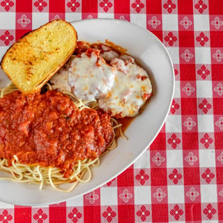 Eggplant Parmesan Dinner W/ Salad